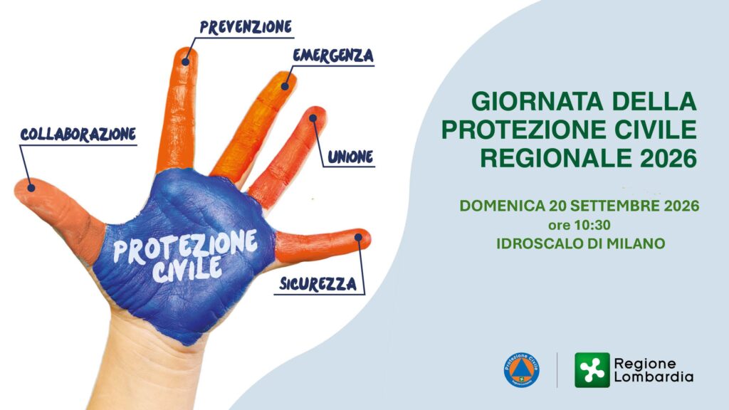 Giornata Regionale della Protezione Civile – 20 settembre 2026